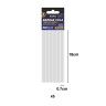 Barra Silicone Redonda Branca 7X180mm Pack 6 Barra Silicone Redonda Branca 7X180mm Pack 6