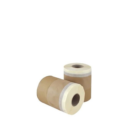 Rolo Fita Papel Krepp Bege - Image product