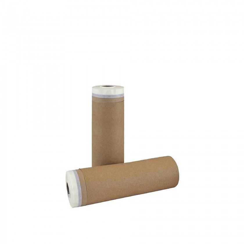 Rolo Fita Papel Krepp Bege