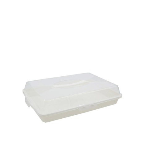 Boleira Plástica com Tampa Retangular 44X30X10cm - Image product