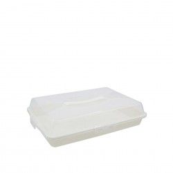 Boleira Plstica com Tampa Retangular 44X30X10cm