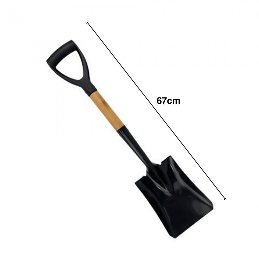 Utensílio Jardim Pá Quadrada 67cm Utensílio Jardim Pá Quadrada 67cm