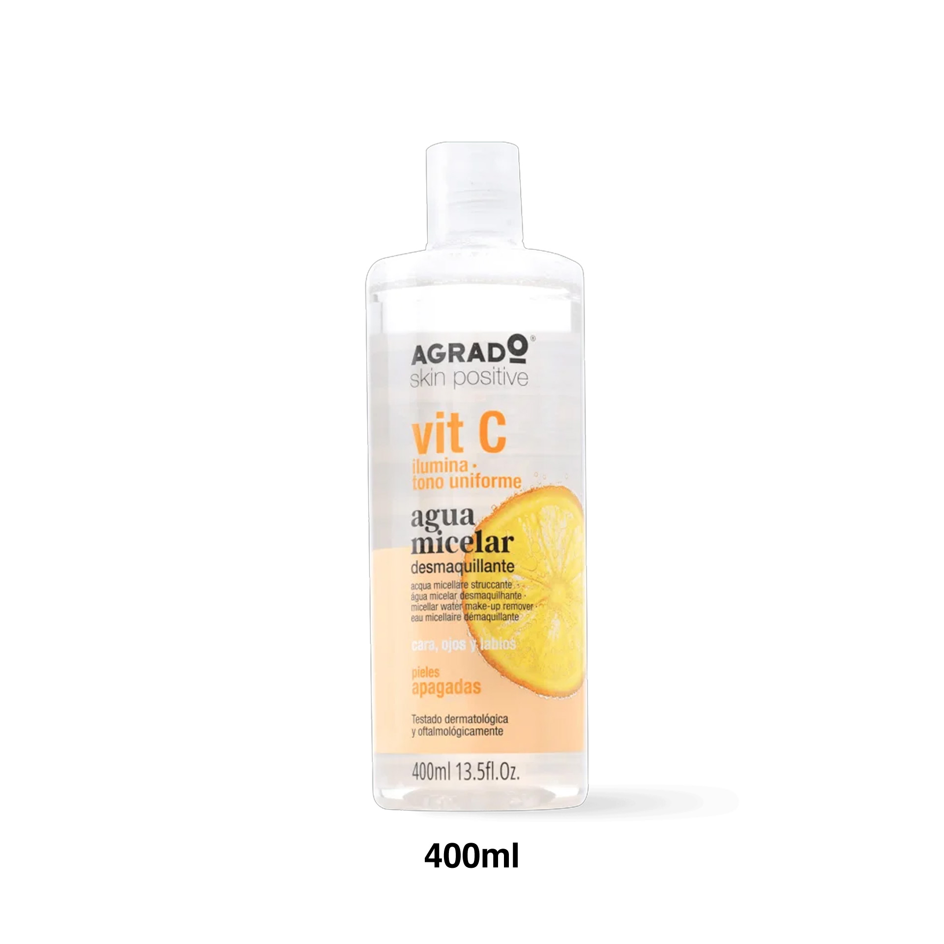Água Micelar Desmaquilhante Vit C 400ml