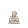 Busto Cerâmica Livro 12X9X13cm Busto Cerâmica Livro 12X9X13cm