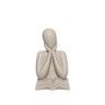 Busto Cerâmica Livro 12X9.5X20cm Busto Cerâmica Livro 12X9.5X20cm