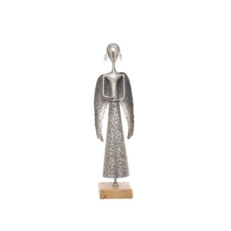 Anjo Decorativo Metal Prateado - Image product