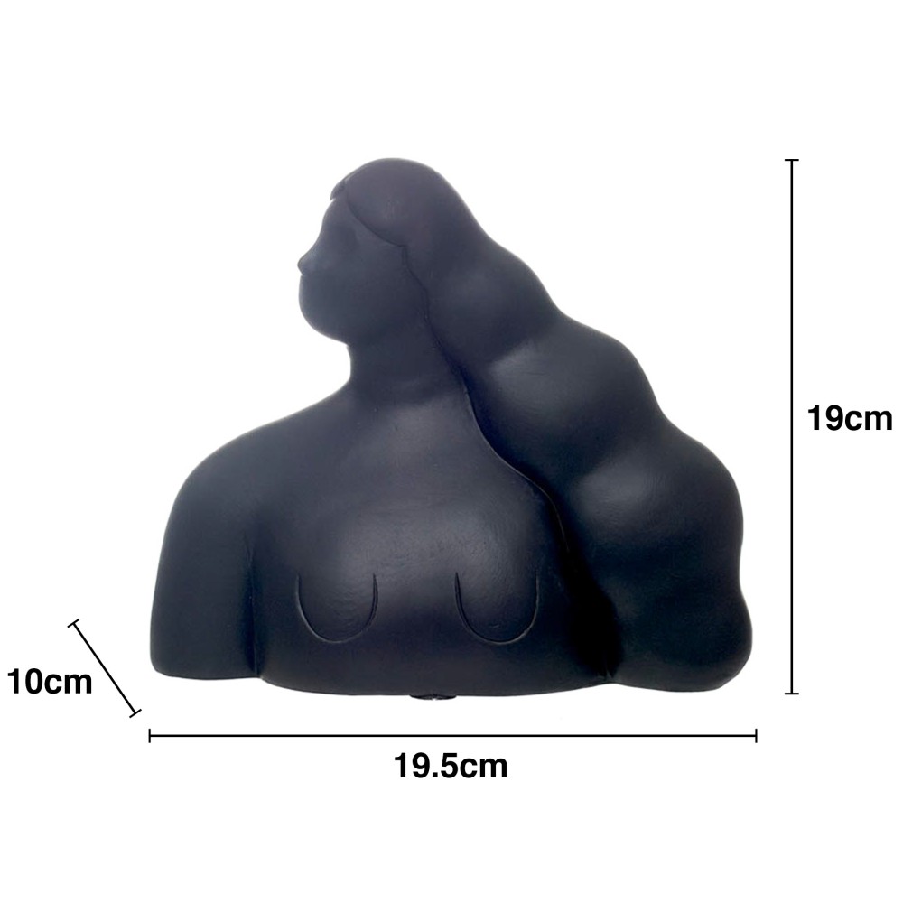 Estátua Poliresina Mulher 19.5X10X19cm