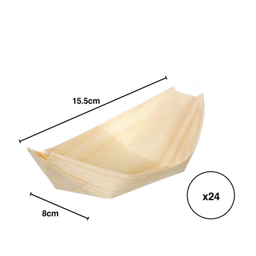 Taa Descartvel Madeira Oval 8X15.5cm Pack 24