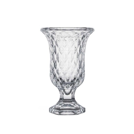 Jarra Vidro com P� Diamante 23.5cm - Image product