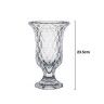 Jarra Vidro com P Diamante 23.5cm