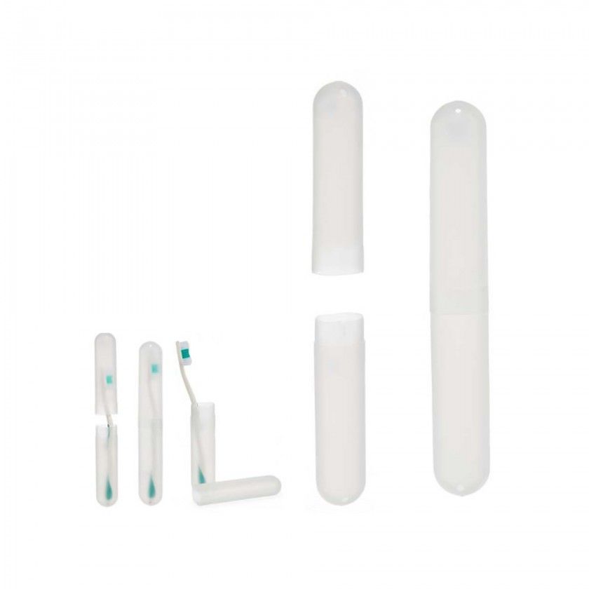 Porta Escova Dentes Plástico 3X20.5cm Porta Escova Dentes Plástico 3X20.5cm
