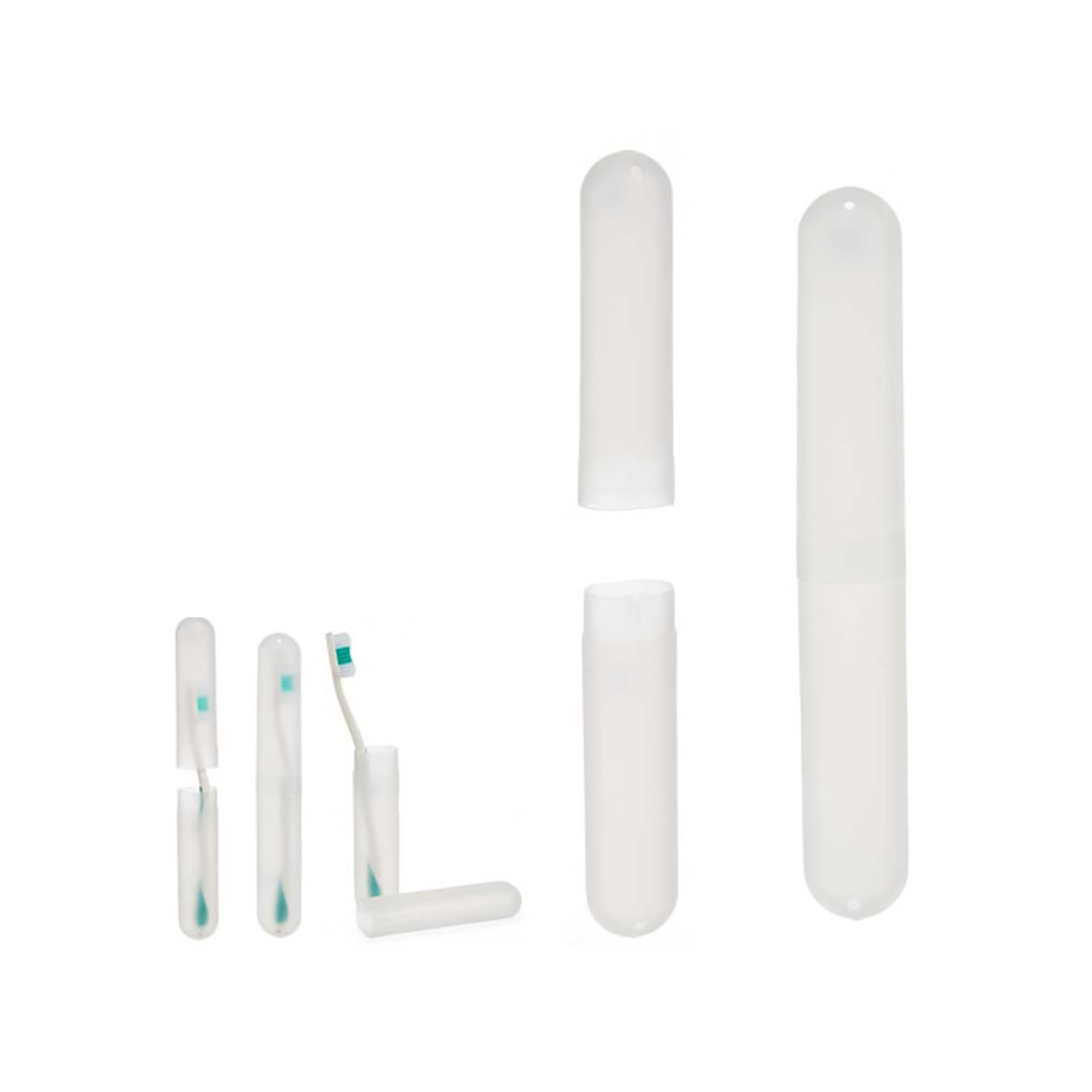 Porta Escova Dentes Plástico 3X20.5cm