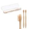 Escova Dentes Bambu Pack 2 + Caixa 20X4.5X3cm