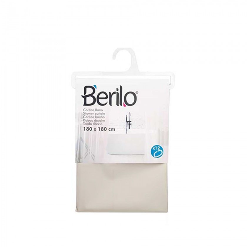 Cortina Plstico Wc 180X180cm