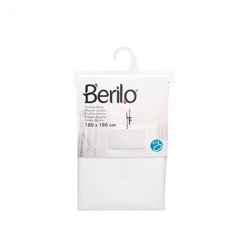 Cortina Plstico Wc 180X180cm