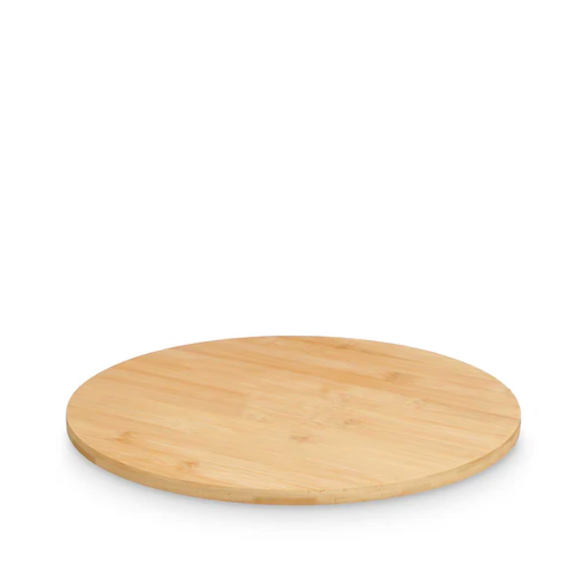 Tábua Servir Bambu Giratória Redonda