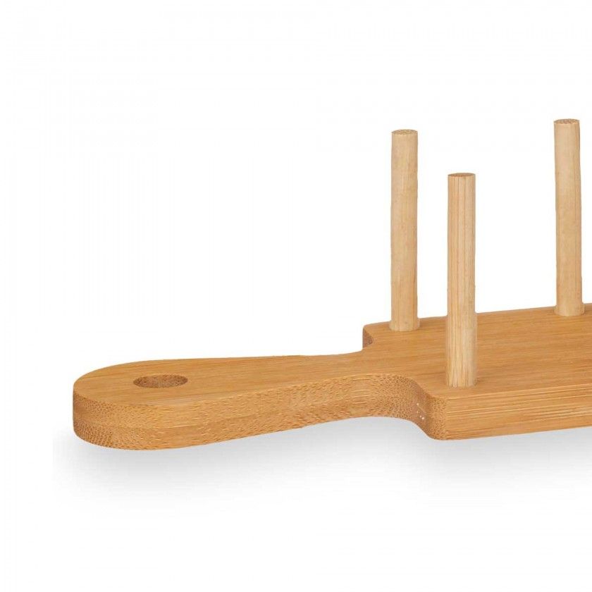 Suporte Tacos Bambu 41X7X6cm
