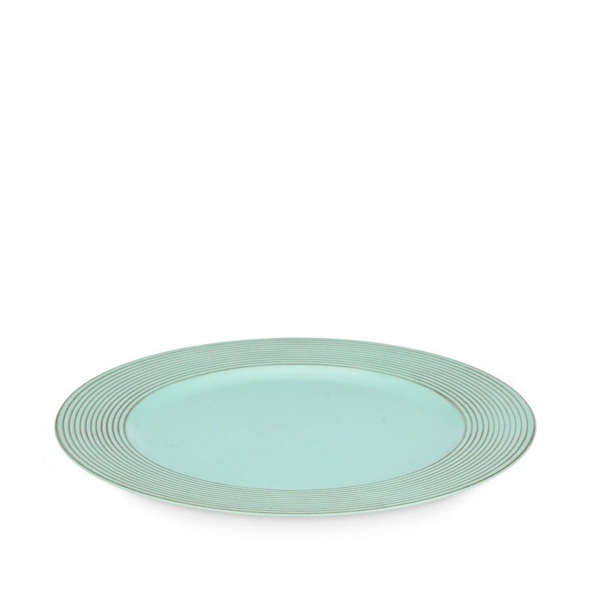 Prato Marcador Circulos Redondo 33cm Prato Marcador Circulos Redondo 33cm