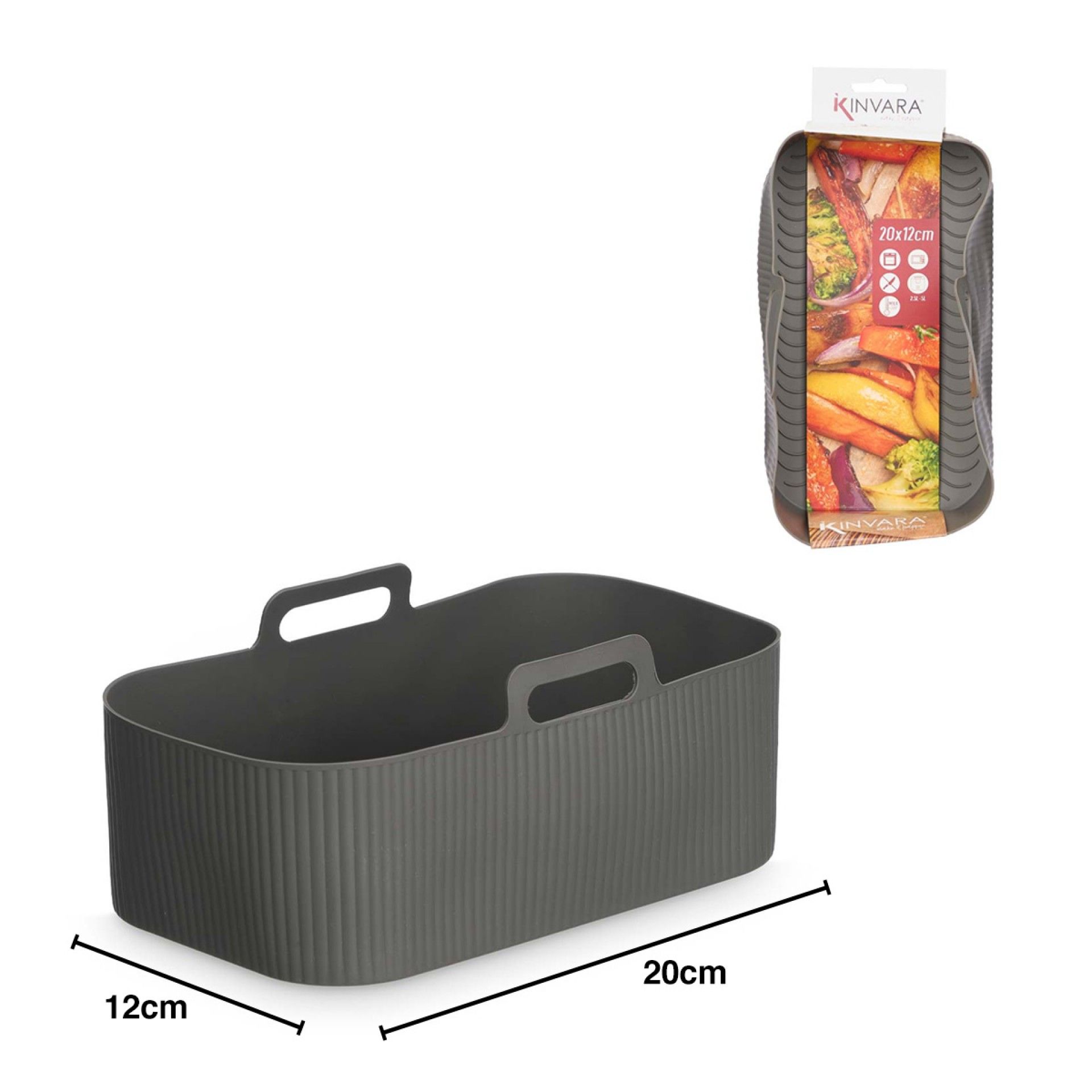 Forma Air Fryer Silicone Retangular 5L 20X12cm