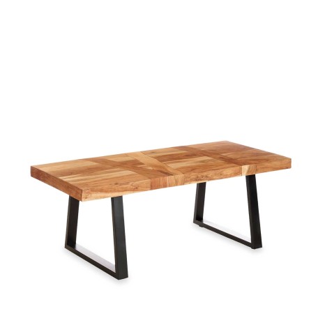 Mesa Madeira Acácia 120X60X48cm - Image product
