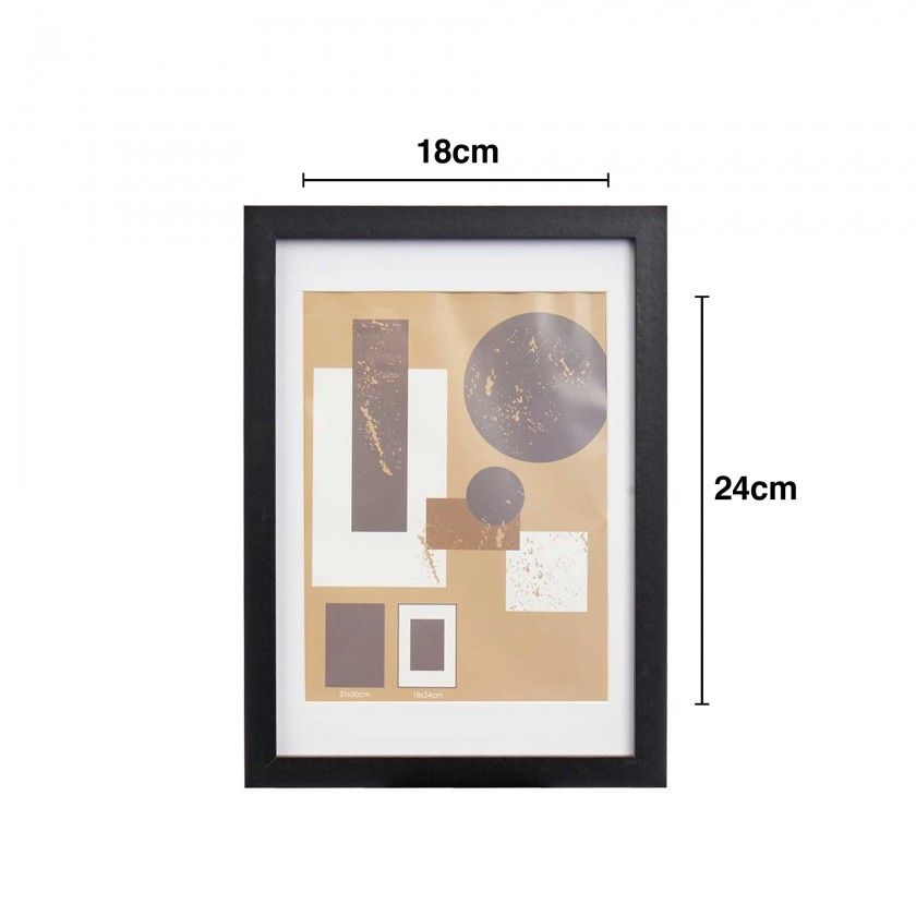 Moldura Madeira 18X24cm Moldura Madeira 18X24cm