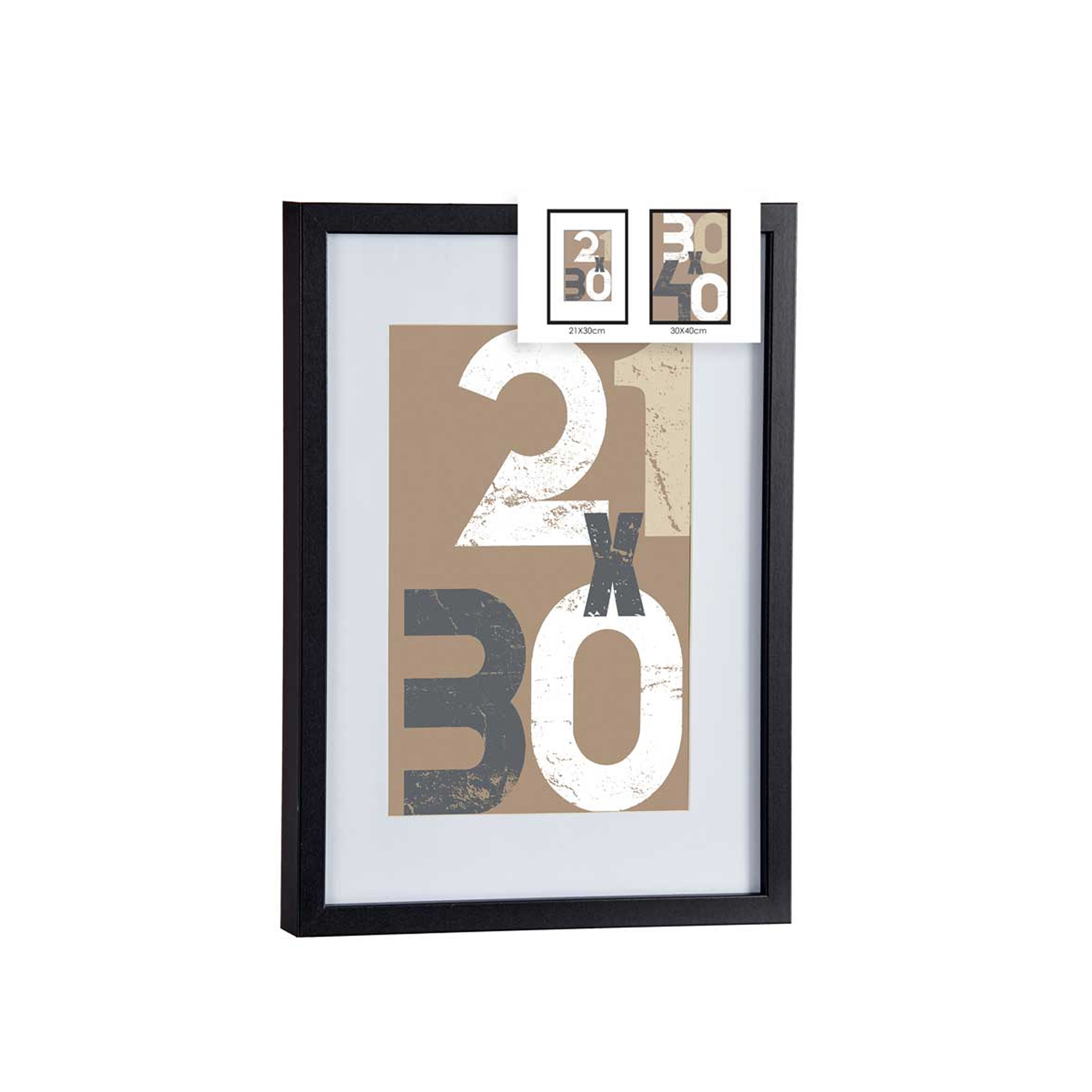 Moldura Madeira 21X30cm