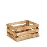Caixa Decorativa Madeira Natural 20X13X9cm Caixa Decorativa Madeira Natural 20X13X9cm