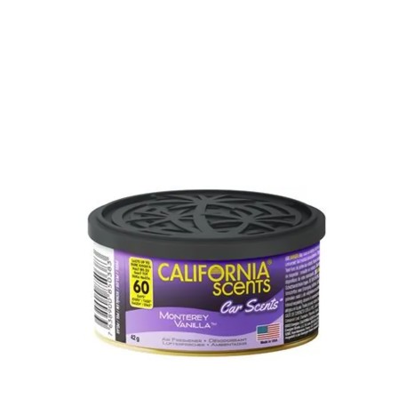 Ambientador Carro California Lata Baunilha 42gr - Image product
