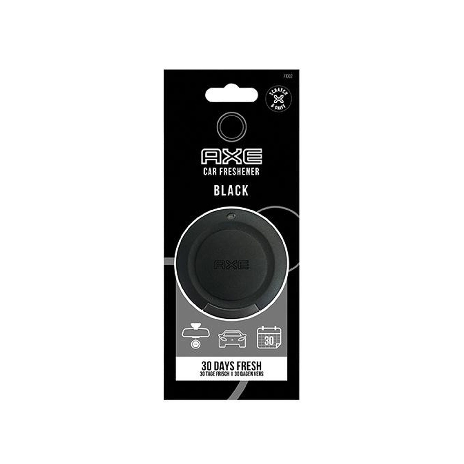 Ambientador Carro Axe 3D Black 20gr