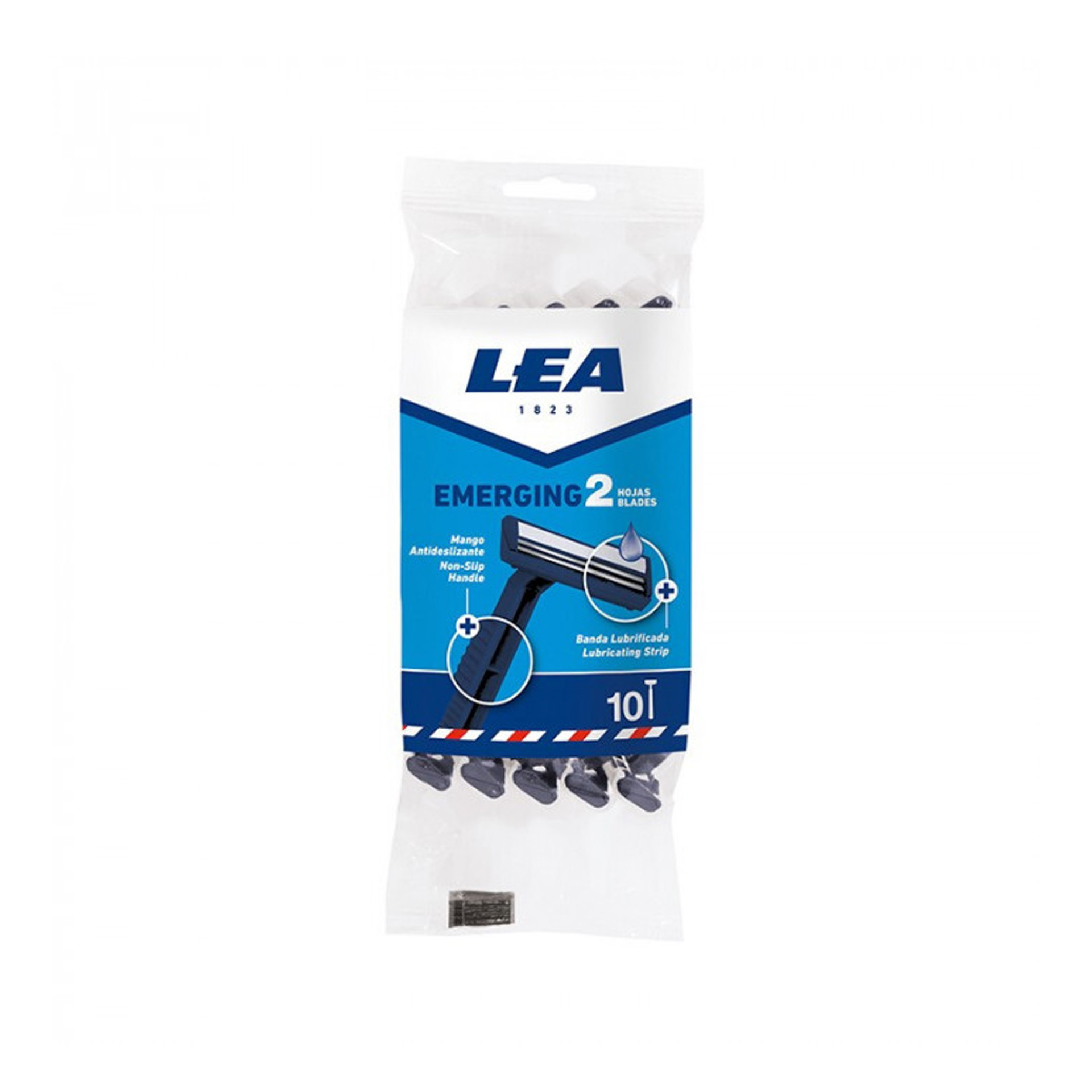 Lâmina Barbear Descartável Lea Emerging 2 Pack 10