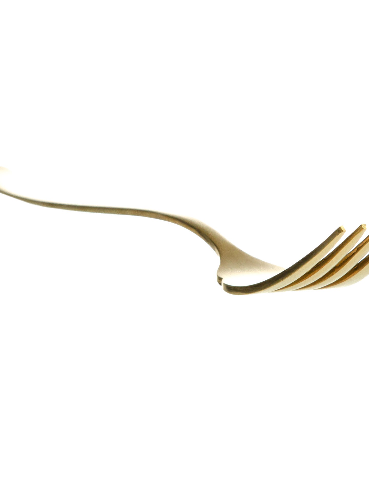 Garfo Inox Stuttgart Gold Peixe 2.5mmX20cm