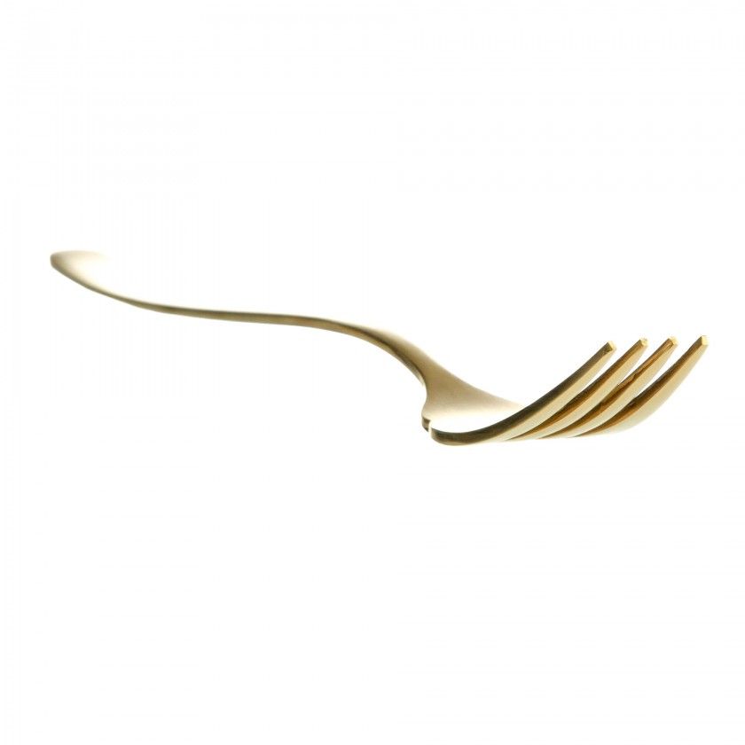 Garfo Inox Stuttgart Gold Peixe 2.5mmX20cm Garfo Inox Stuttgart Gold Peixe 2.5mmX20cm