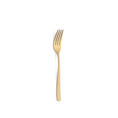 Garfo Inox Stuttgart Gold Sobremesa 2.5mmX17.8cm - Image product