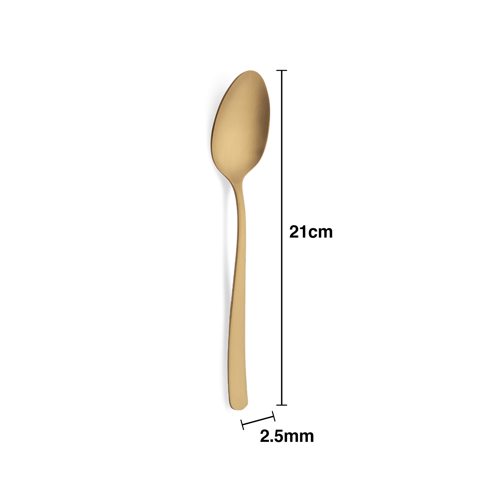 Colher Inox Stuttgart Gold Mesa 2.5mmX21cm