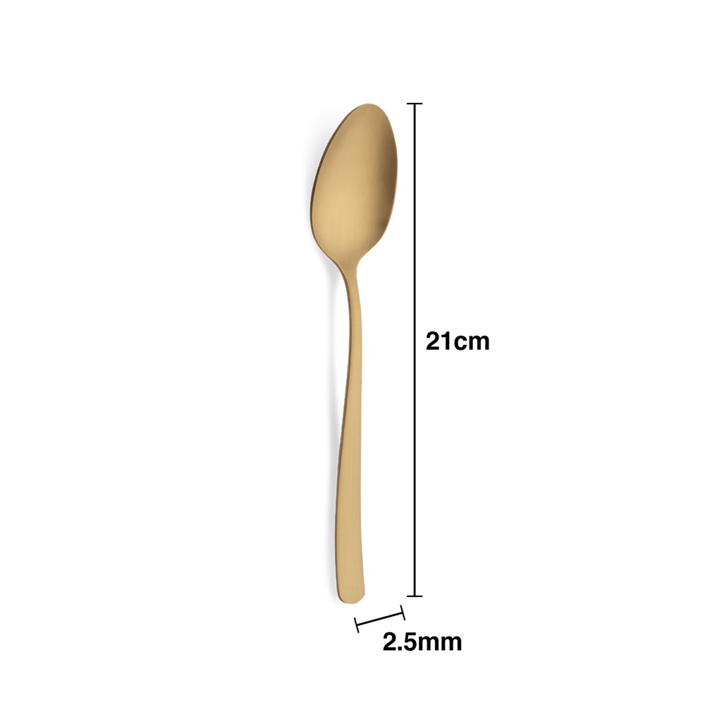 Colher Inox Stuttgart Gold Mesa 2.5mmX21cm