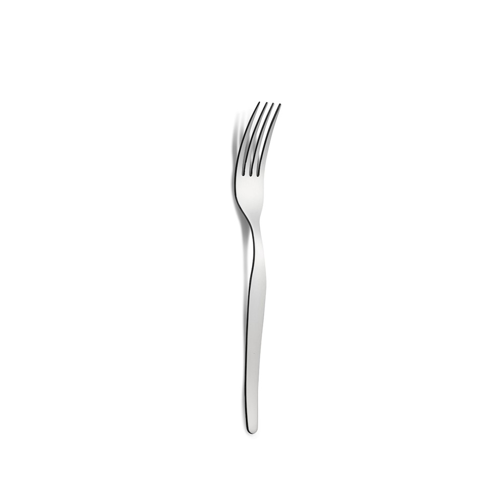 Garfo Inox Liso III Sobremesa 2mmX15.5cm Pack 6