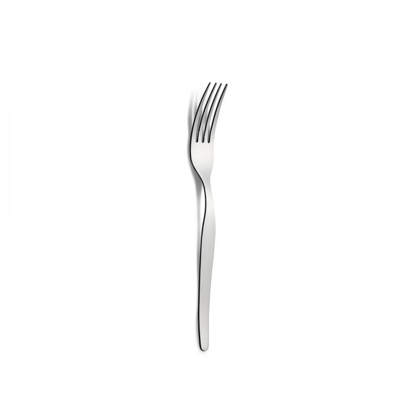 Garfo Inox Liso III Sobremesa 2mmX15.5cm Pack 6