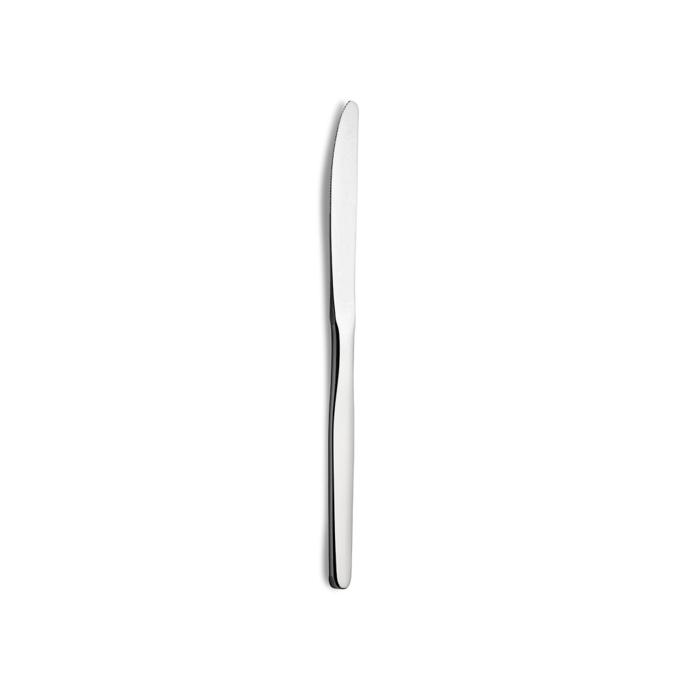 Faca Inox Liso III Mesa 2mmX21.3cm Pack 6
