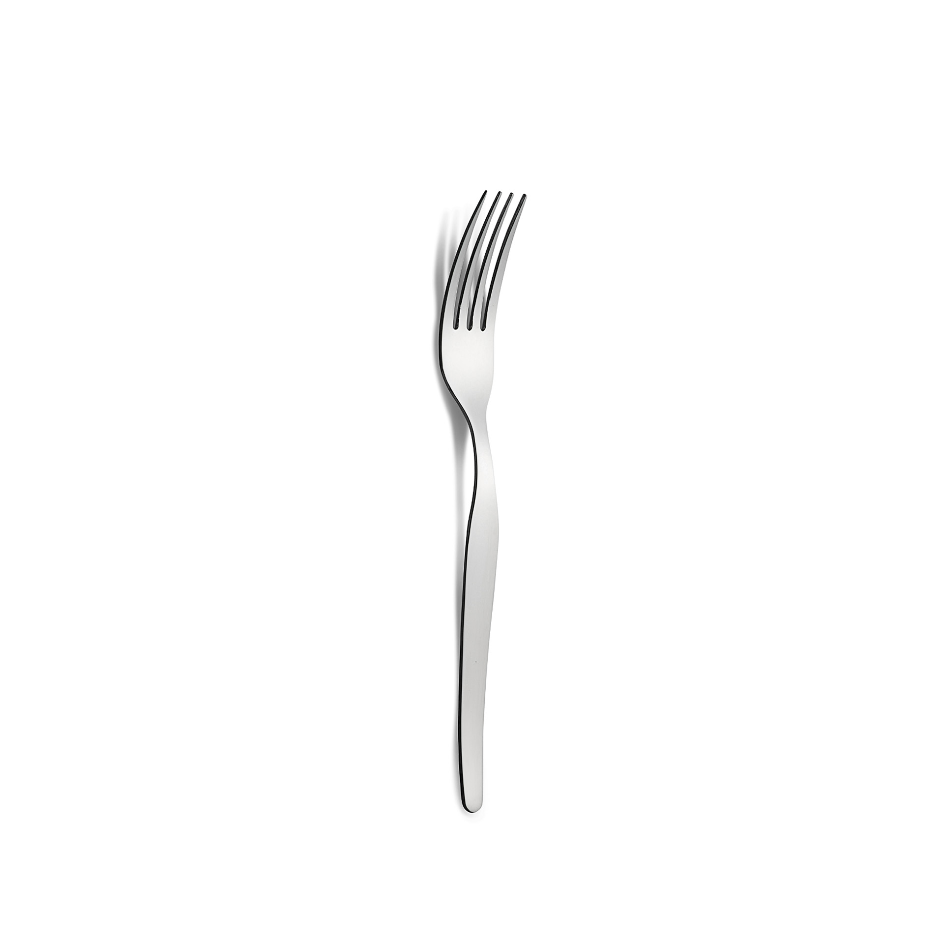 Garfo Inox Liso III Sobremesa 2mmX15.5cm Pack 6