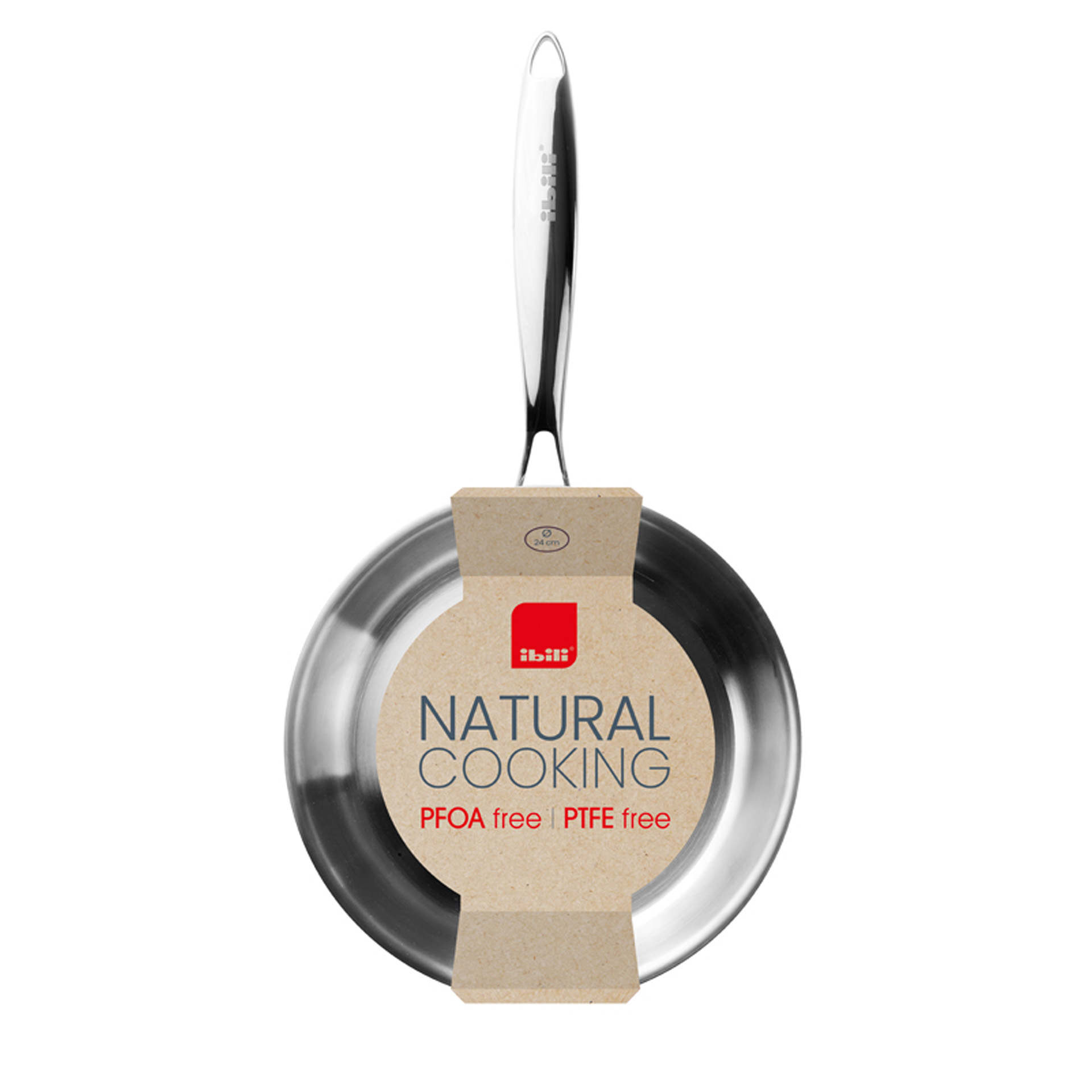 Frigideira Inox / Alumínio Triply com Cabo