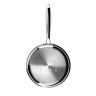 Frigideira Inox / Alumnio Triply com Cabo