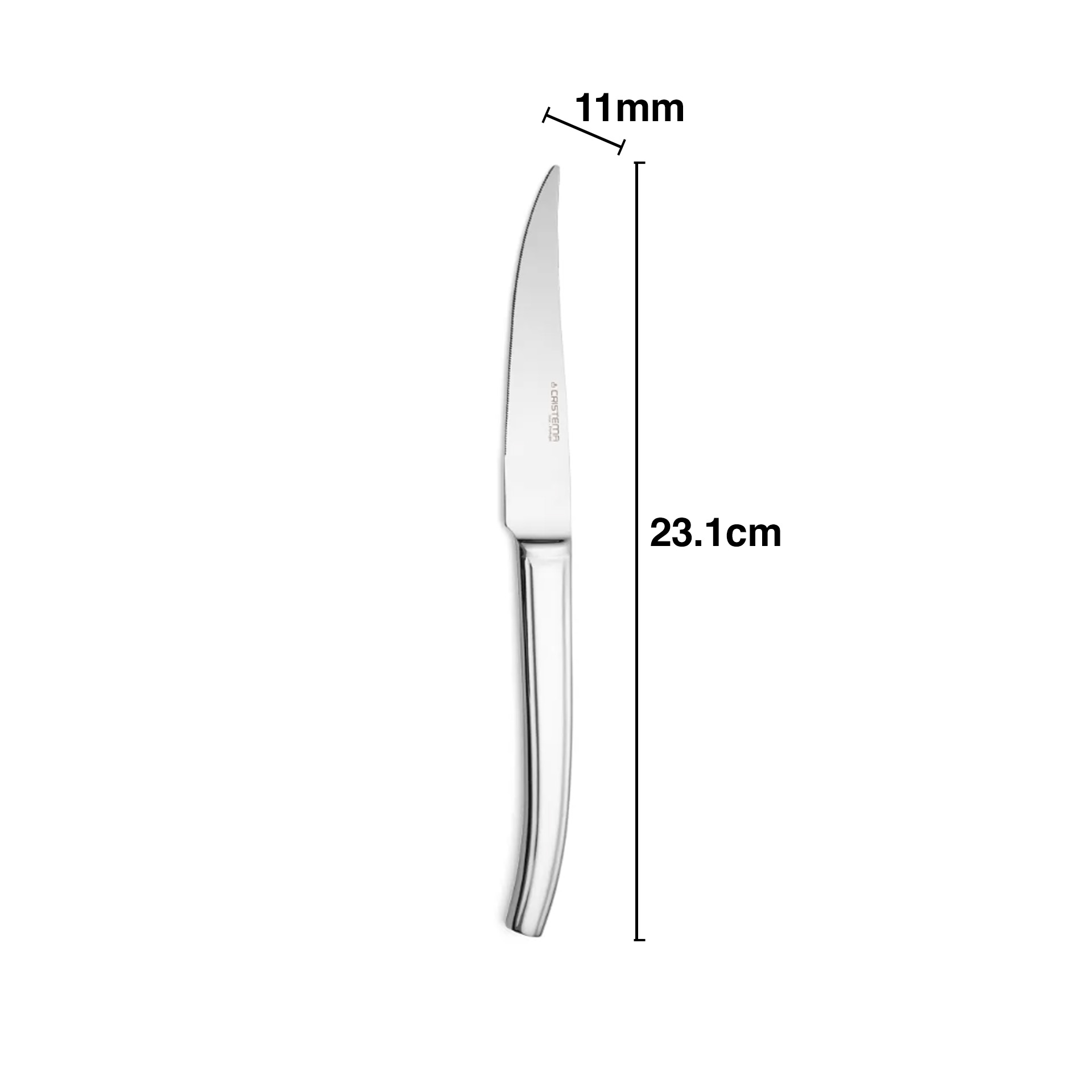 Faca Inox Texas Churrasco 11mmX23.1cm