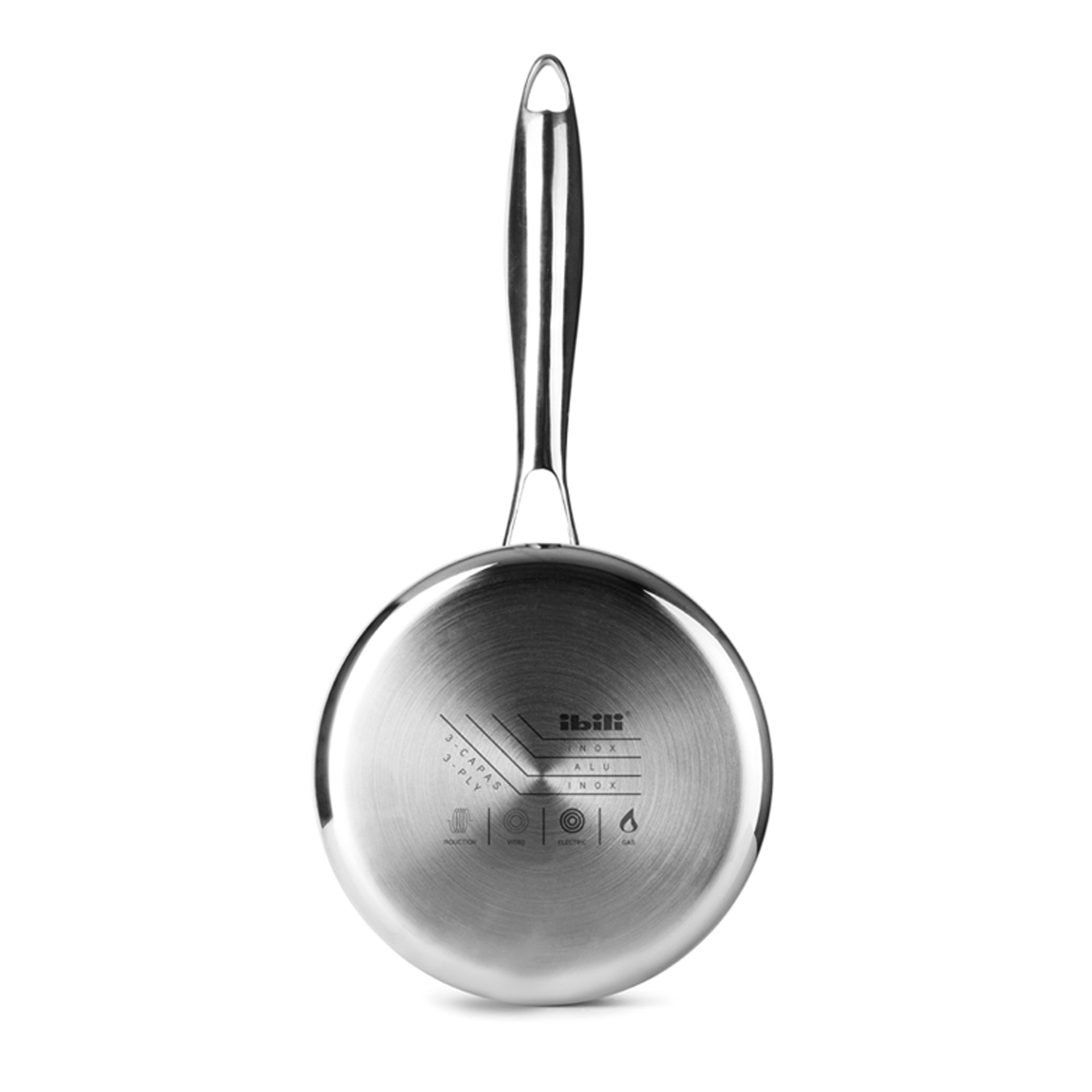 Caçarola Inox / Alumínio Triply com Cabo