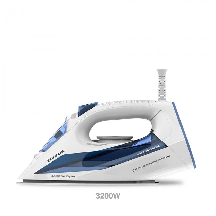 Ferro Engomar Vapor Taurus Bali Ceramic 3200W Ferro Engomar Vapor Taurus Bali Ceramic 3200W