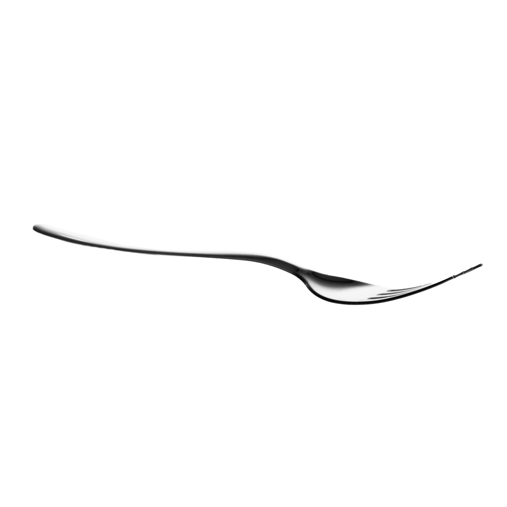 Garfo Inox Liso III Mesa 2mmX19cm Pack 6