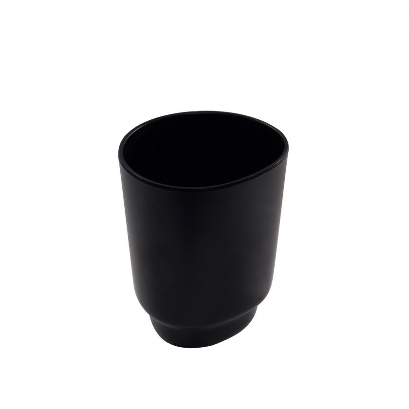 Copo Melamina Karola Preto 300ml 8.6X7.9X9.3cm