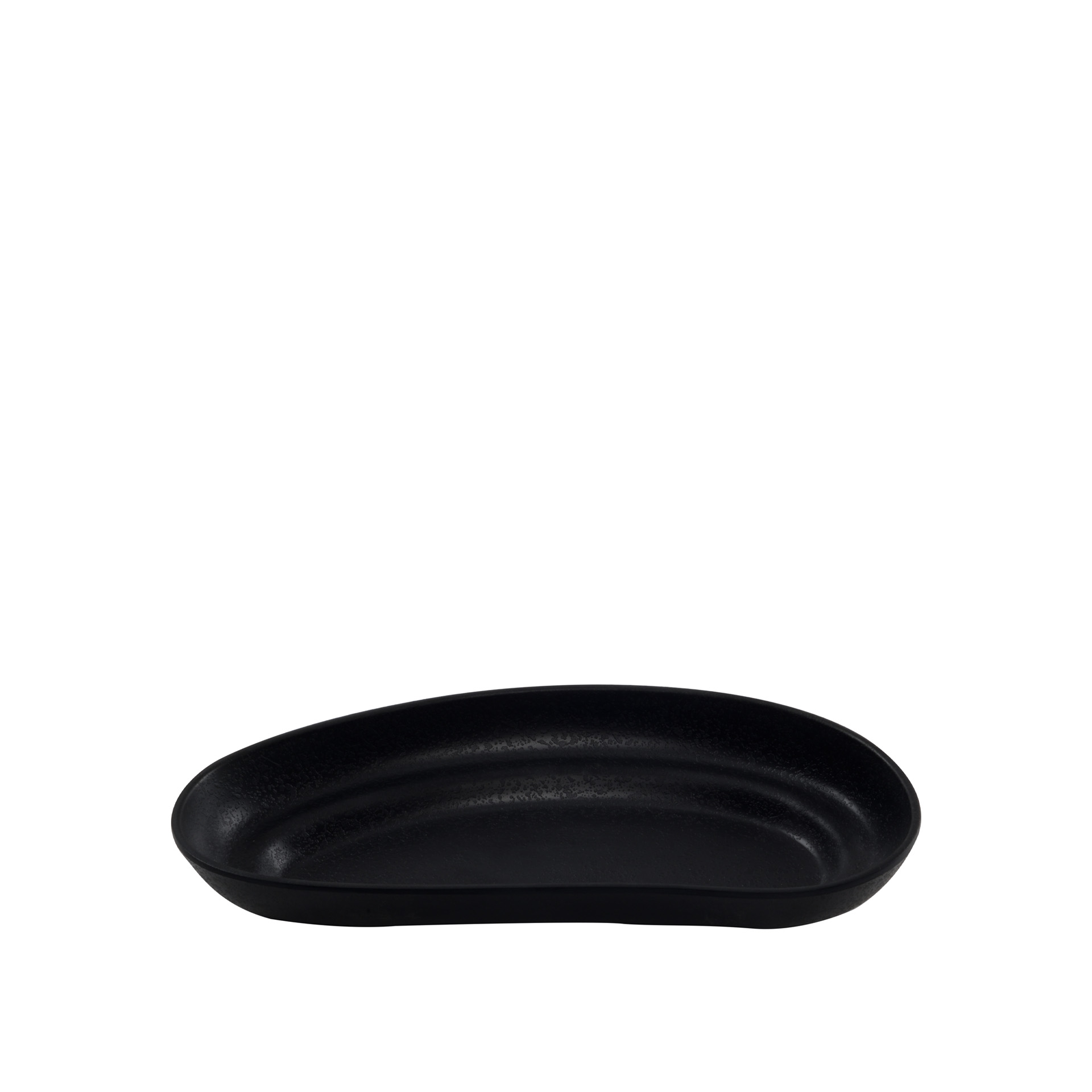 Prato Melamina Karola Preto 24X10.5X2.7cm