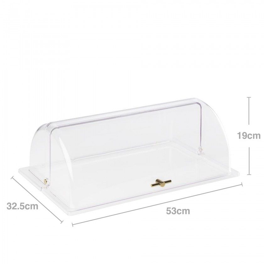 Tampa Policarbonato Gn 1/1 53X32.5X19cm