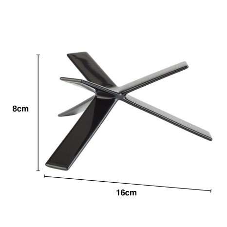 Suporte Buffet Metal Star Preto 16X16cm - Image product