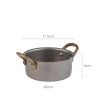 Caçarola Servir Inox Antique Redondo 350ml 11.5X5cm Caçarola Servir Inox Antique Redondo 350ml 11.5X5cm
